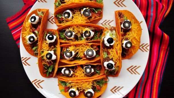 halloween tacos